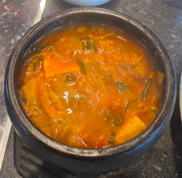 동백한옥집 한옥 된장찌개