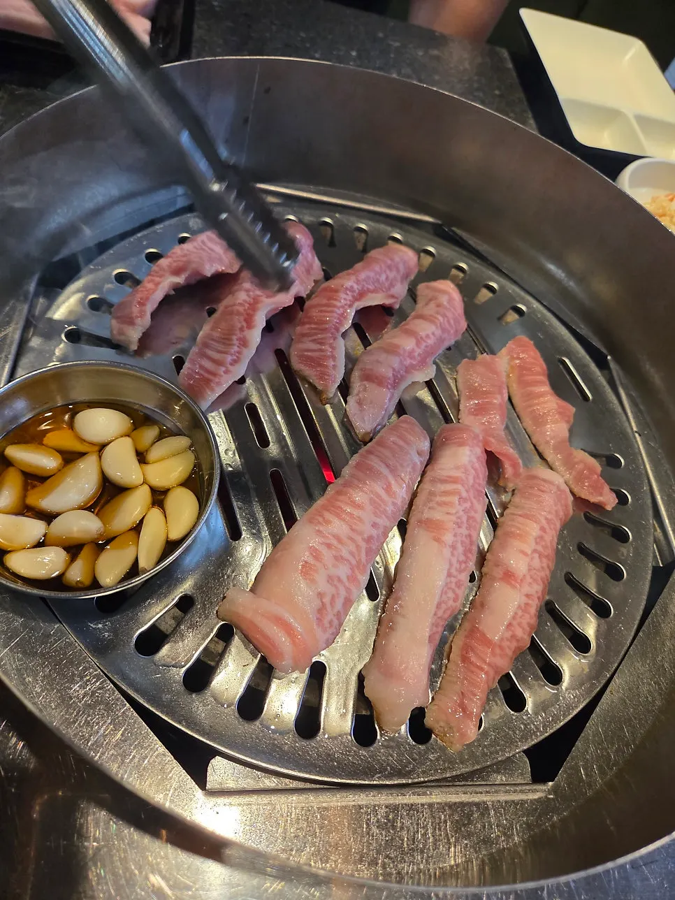 숯불에 구운 항정살