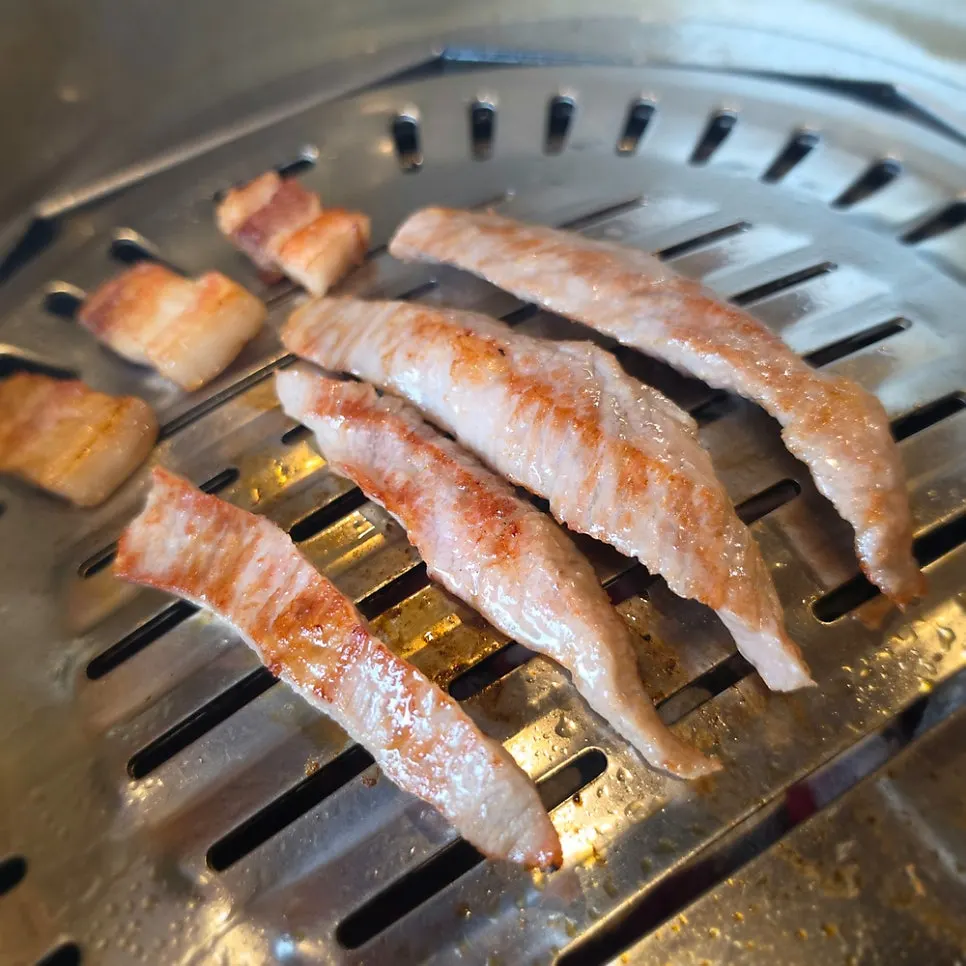 마블링이 촘촘한 항정살