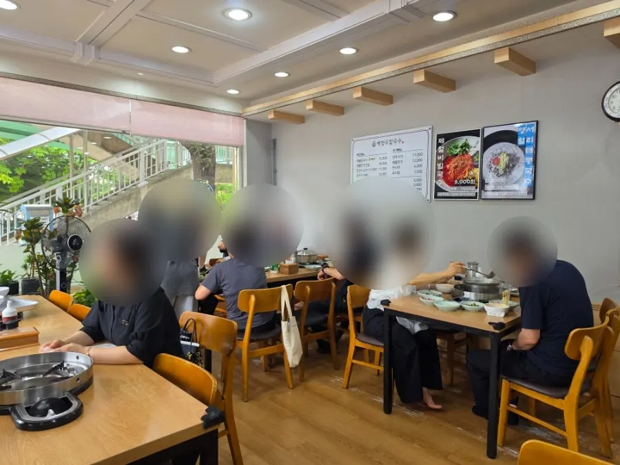 Restaurant interior for shoe-free dining