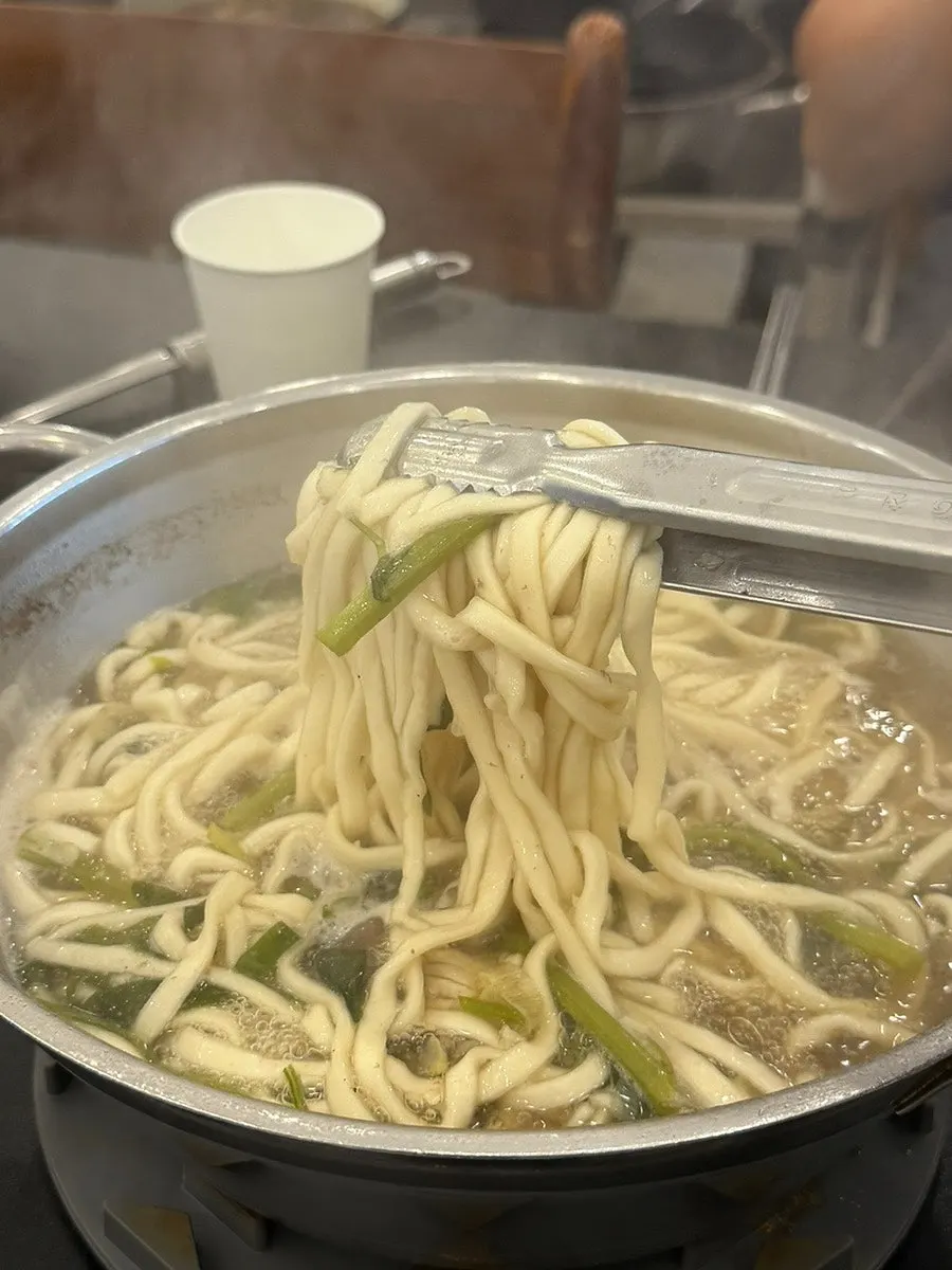 자가제면 칼국수 생면