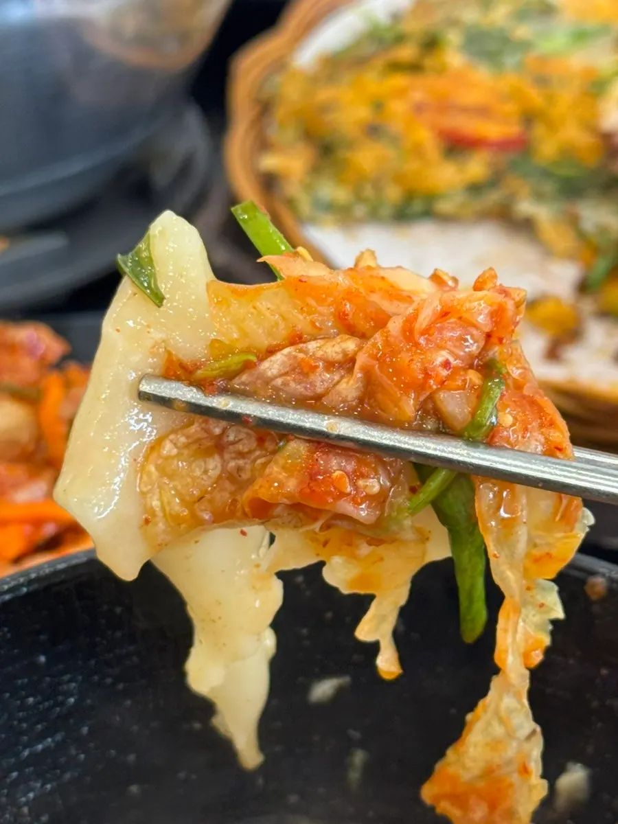 Side plate with meat and vegetables scooped out