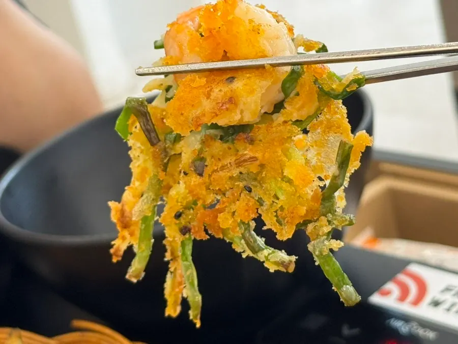 Regular kalguksu noodles with added chili powder