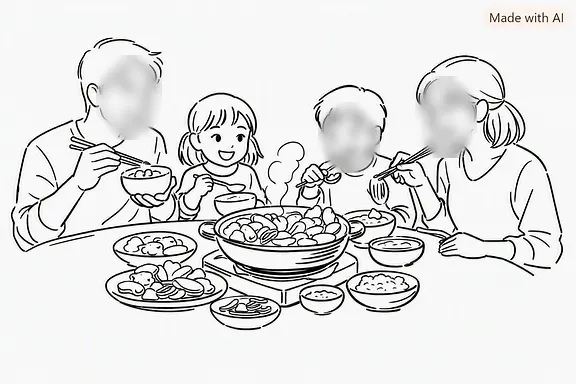 The seafood pajeon menu, saved for next time