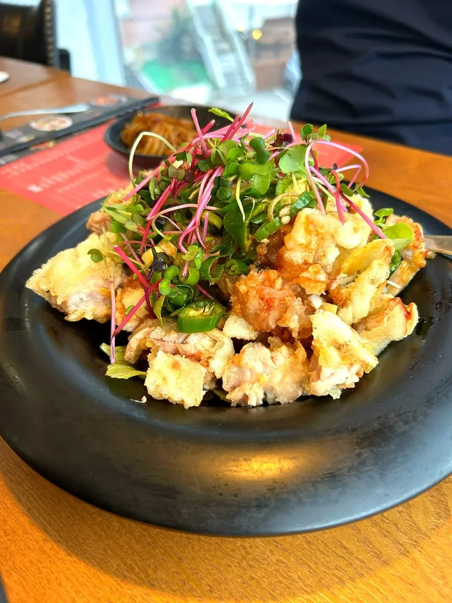 A plate of small-size yurinji at Dongcheonhong Bongdam Branch