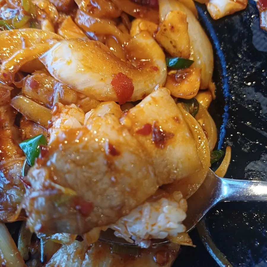 동천홍 봉담점 우화로우 덮밥 한 그릇