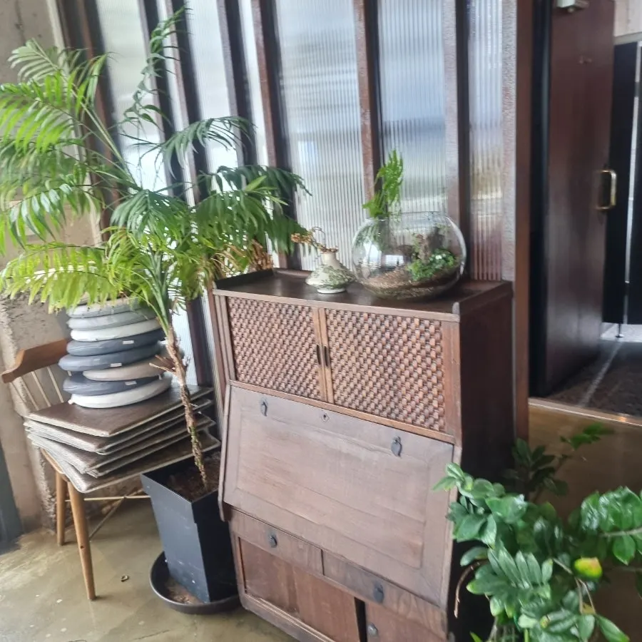 Third-floor space styled like a furniture showroom