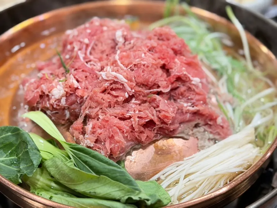 Bocado de bulgogi con verduras