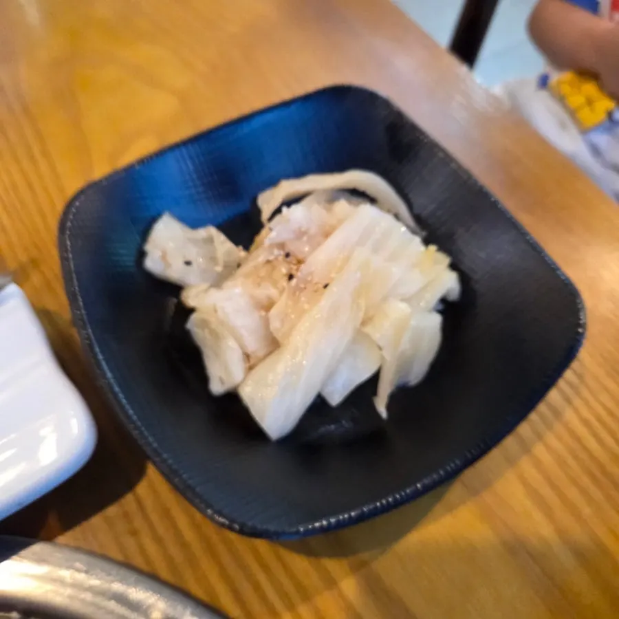 A table filled with standard side dishes