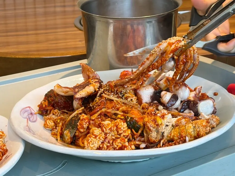 Fish side dish, easy to flake and eat