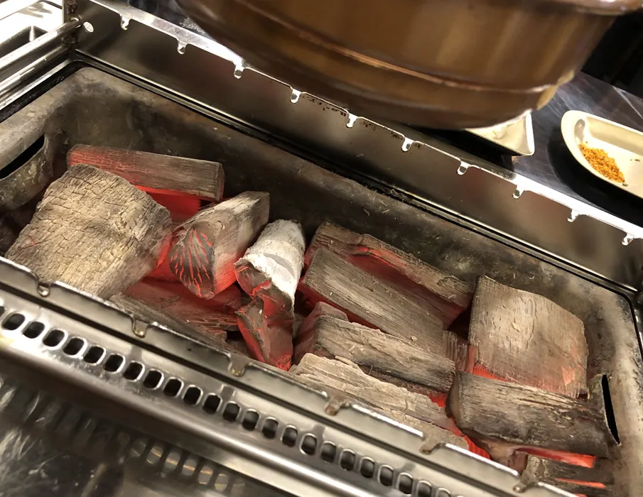 Seasoning containers on the table