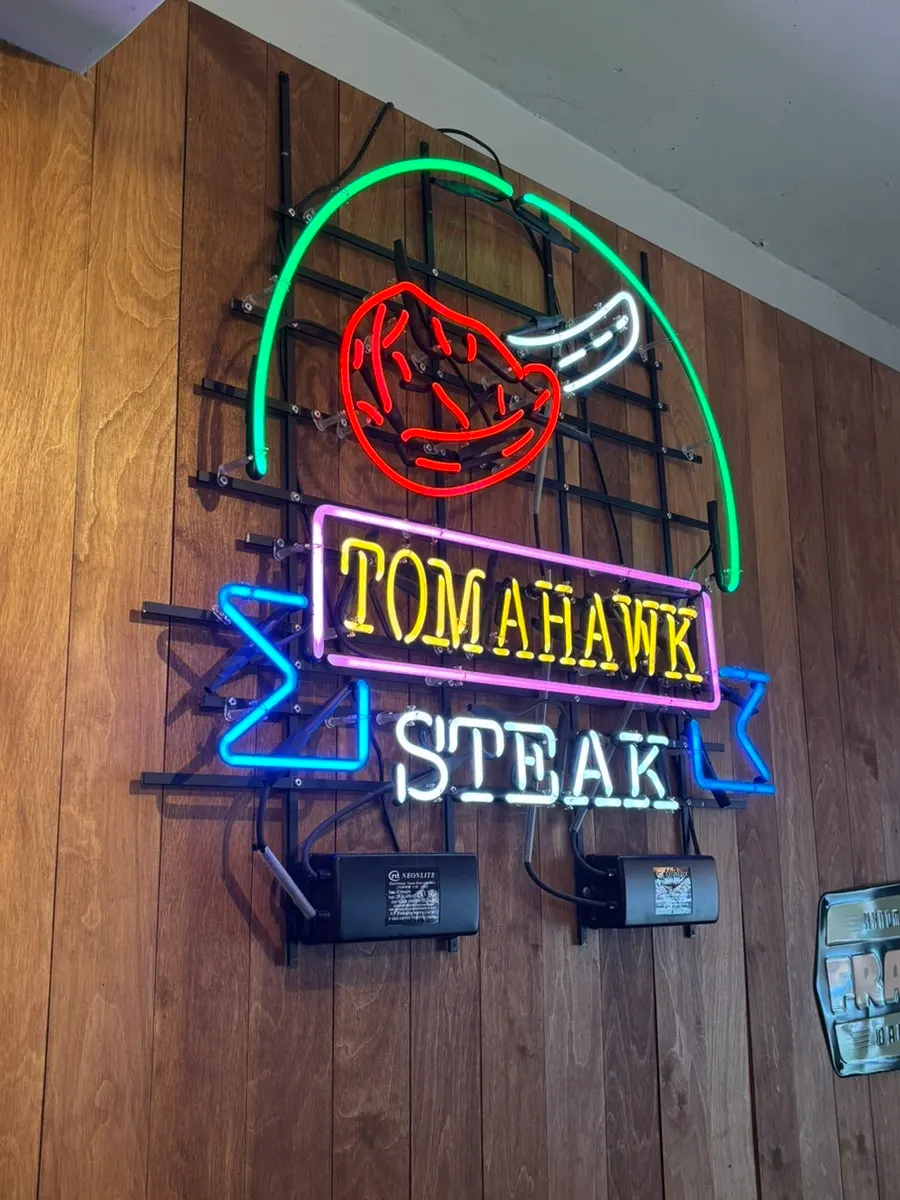 Interior of Modak Texas Barbecue Dongdaegu Branch during weekend lunch