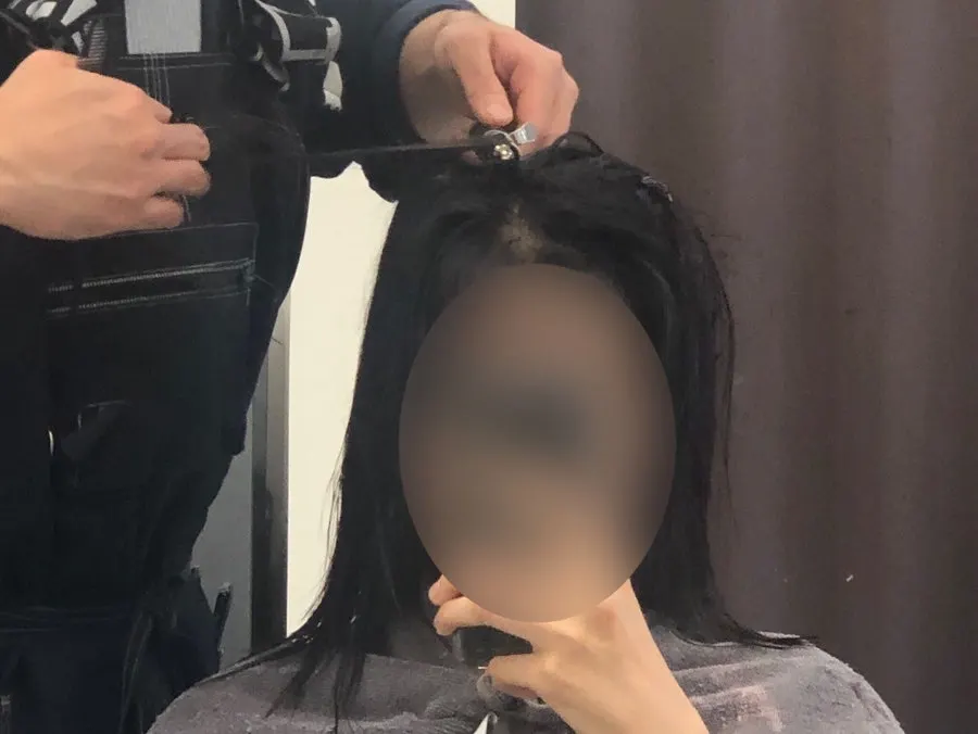 하이레이어드 컷 진행 장면