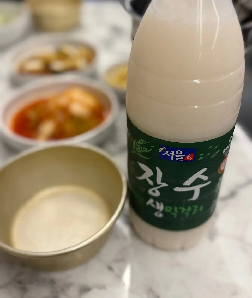 Thick, golden meat mung bean pancake