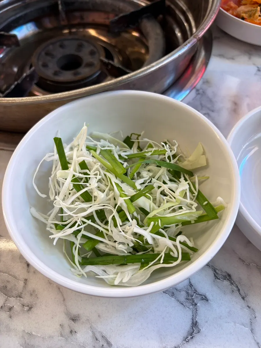 Tangy and spicy dak hanmari dipping sauce