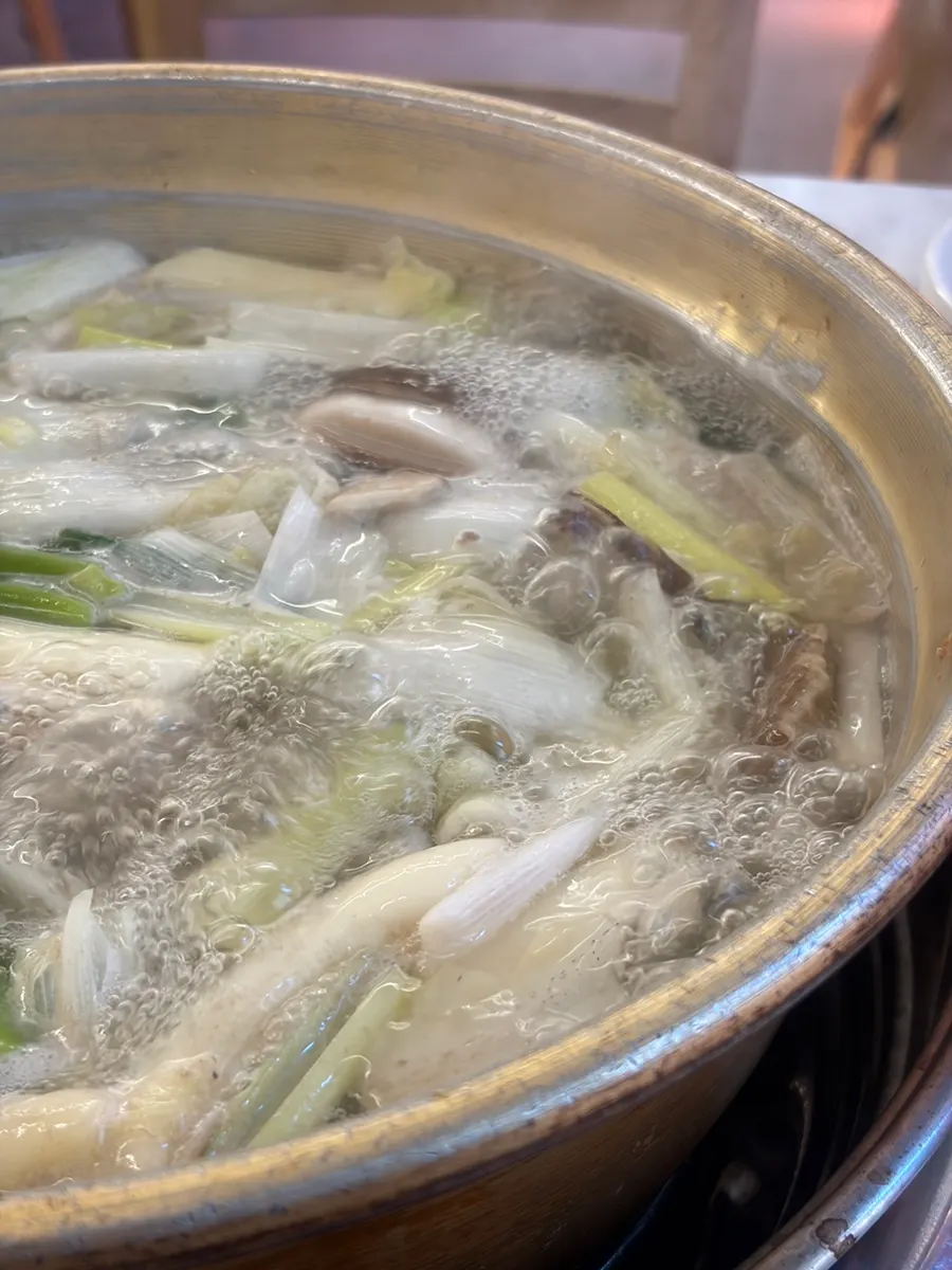 Dak hanmari simmered about 10 more minutes