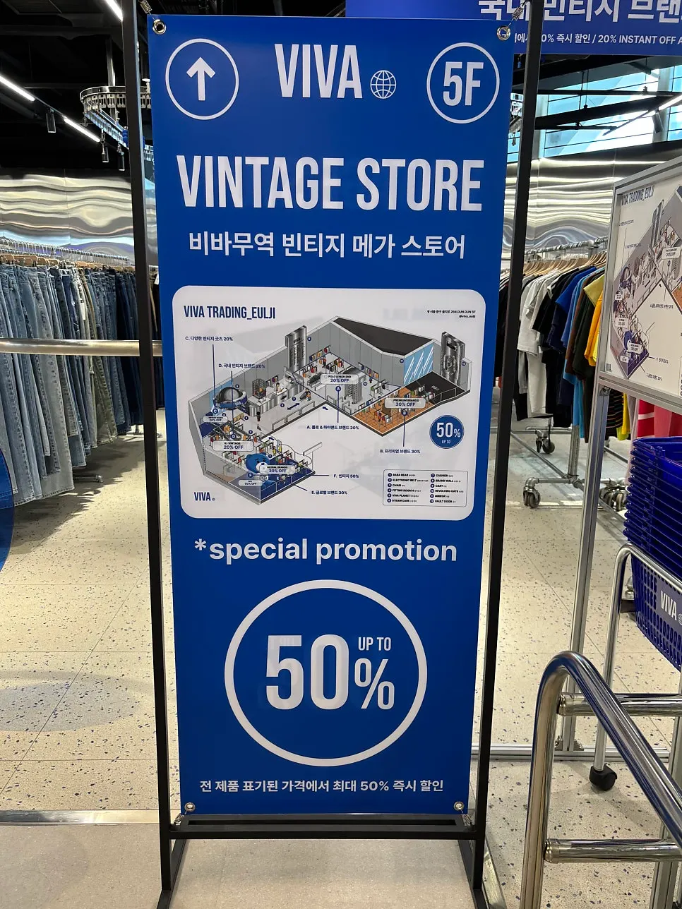 Viva Trade store layout