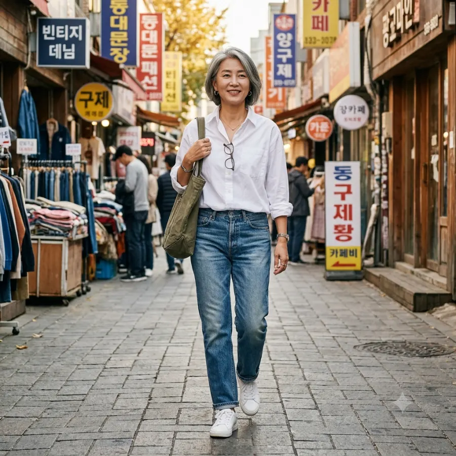 서울데님에서 찾는 빈티지 청바지