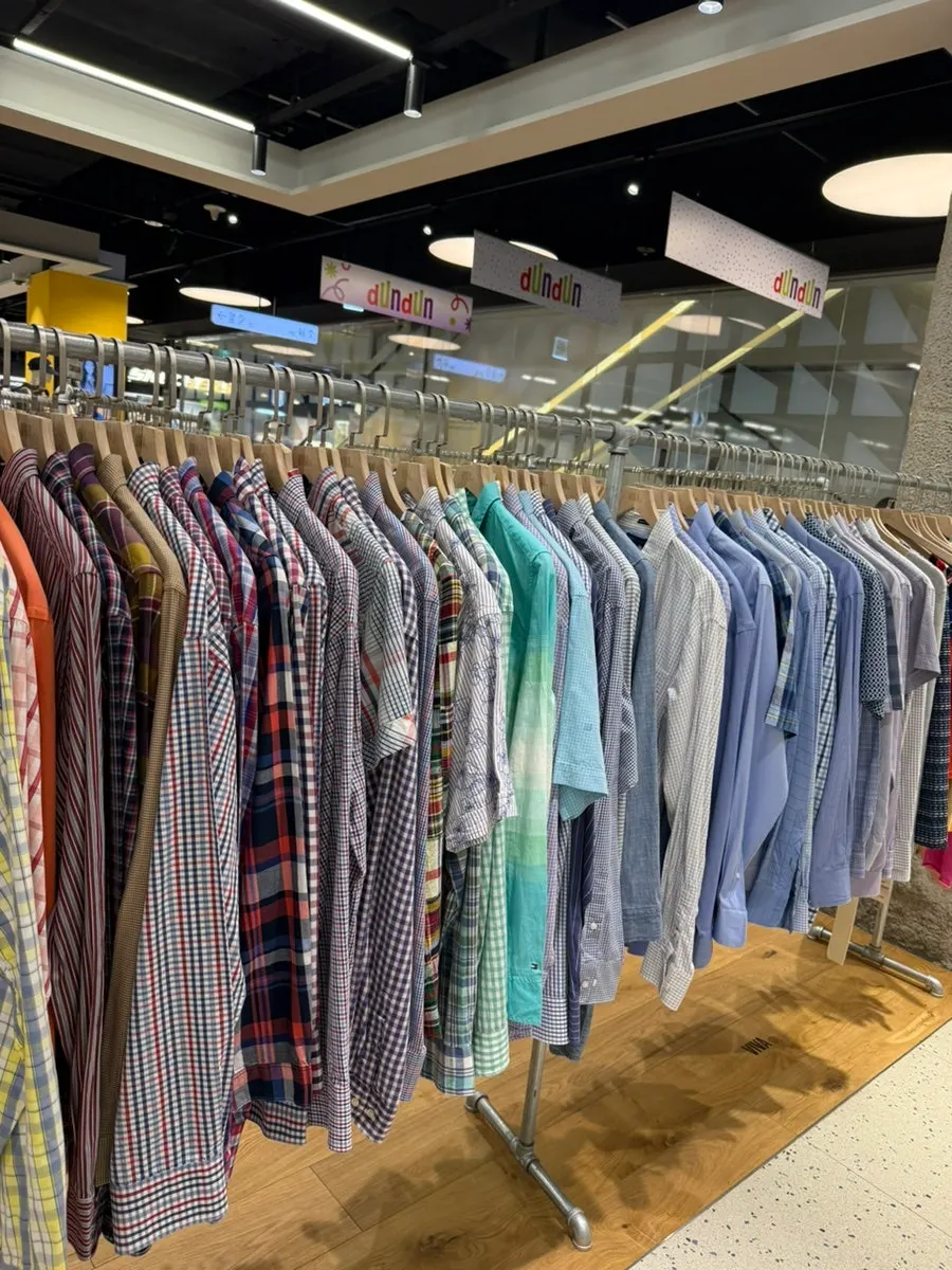 Wide selection of vintage clothing