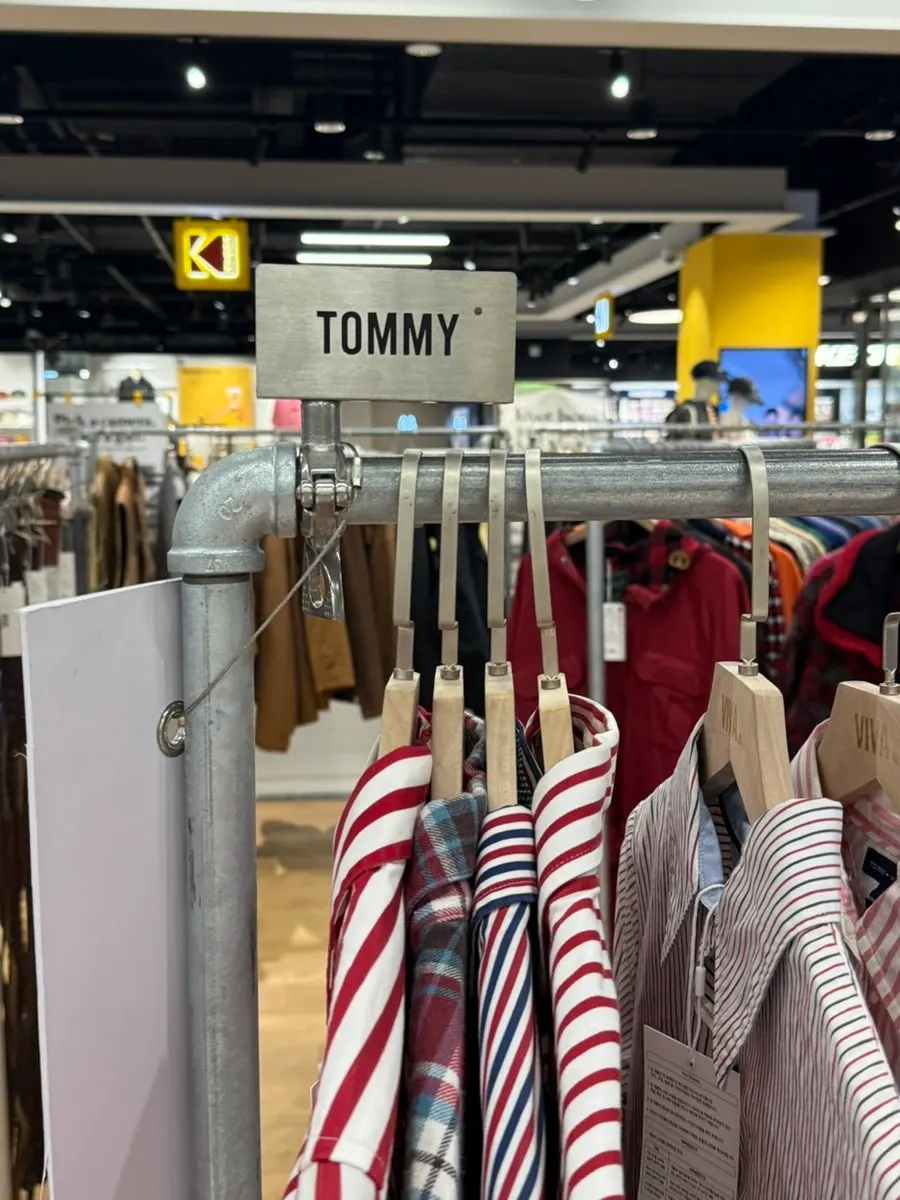 Clothing in the Dongdaemun vintage store
