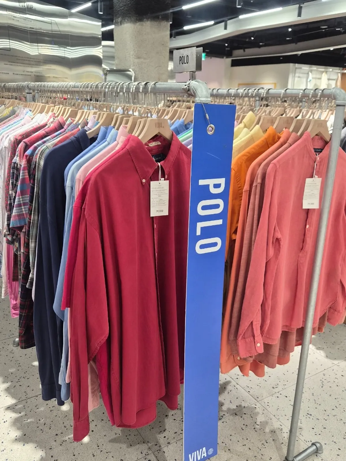 Vintage Polo shirt and knit corner