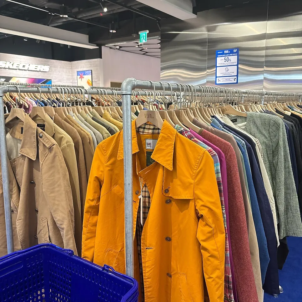 Fall vintage outerwear corner including wax jackets