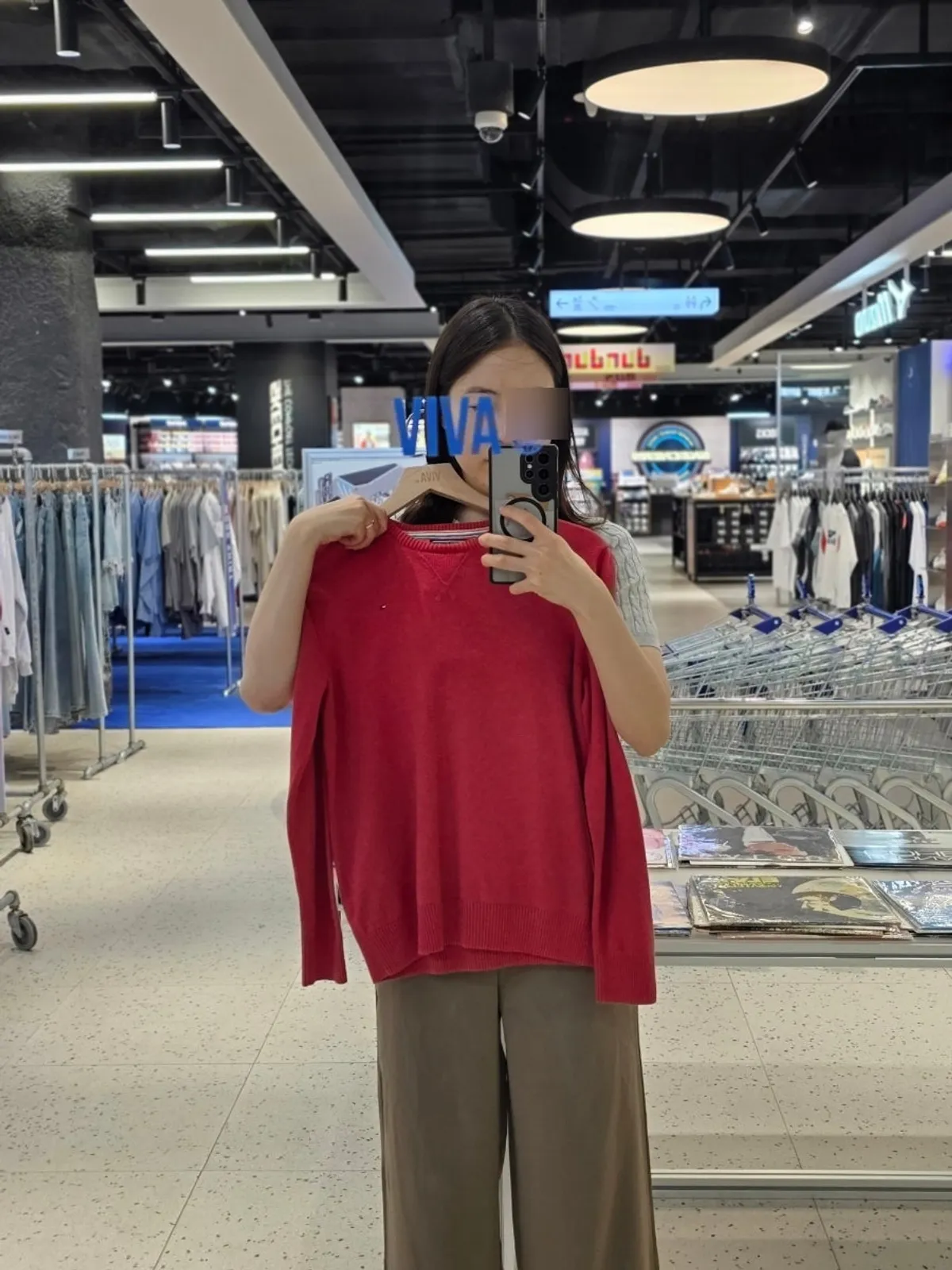Discounted pink Tommy Hilfiger knit