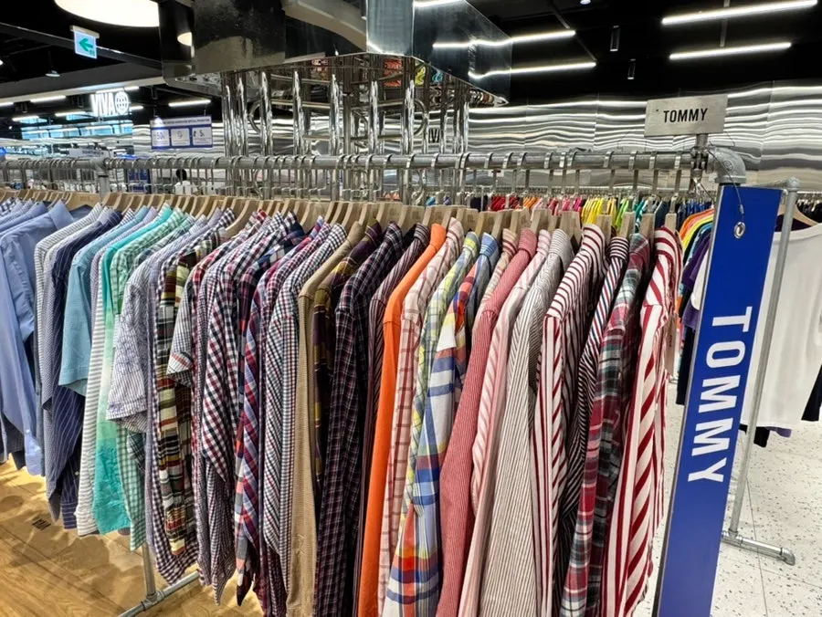 Purchased Tommy shirt and Calvin t-shirt