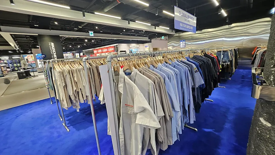 High-end vintage display including Celine and Balenciaga