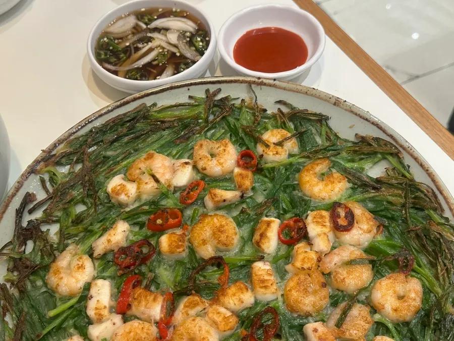 동곡제면 해물부추전