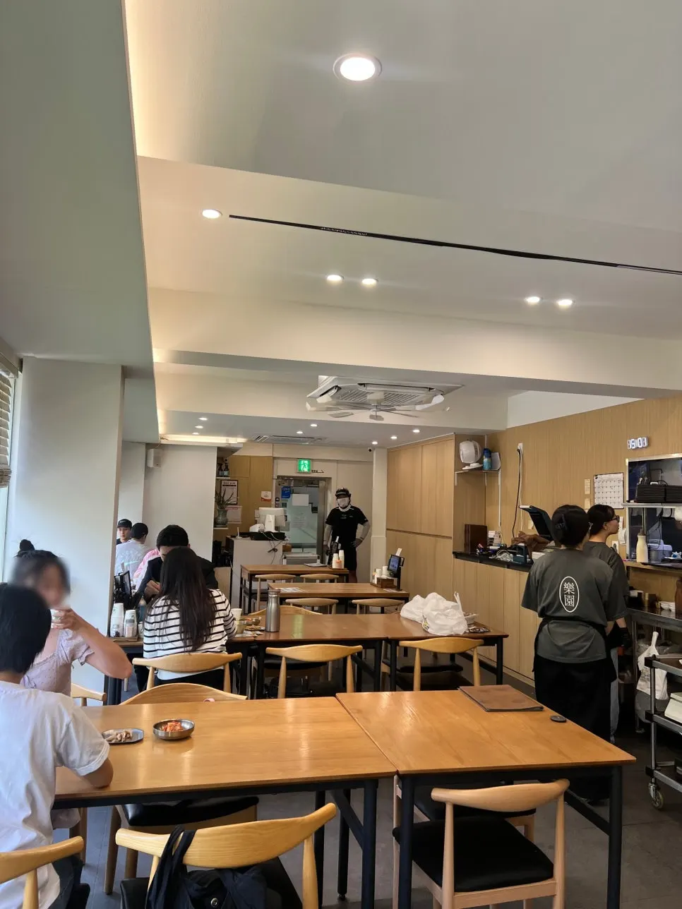 Window-seat atmosphere at Nagwon-ui Soba