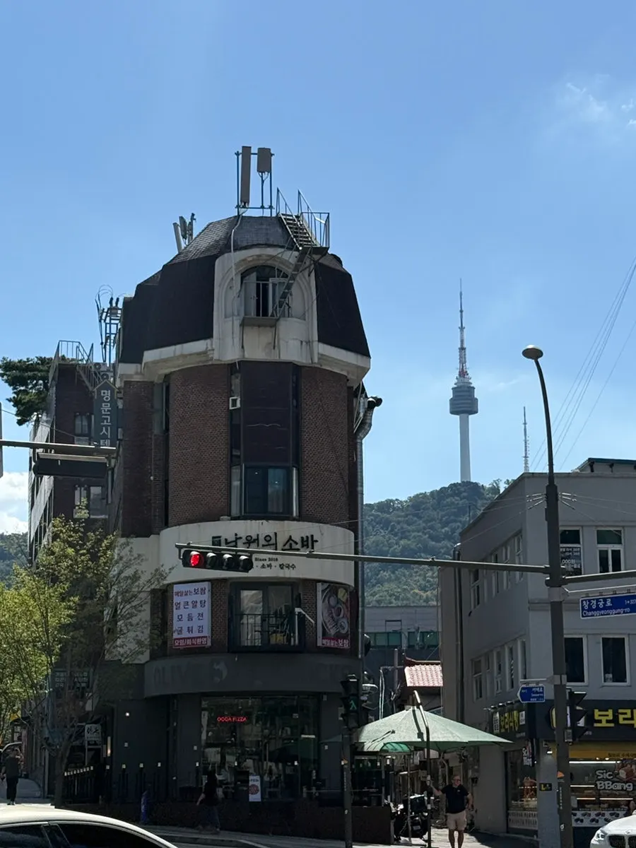 낙원의소바 충무로역본점 건물 외부