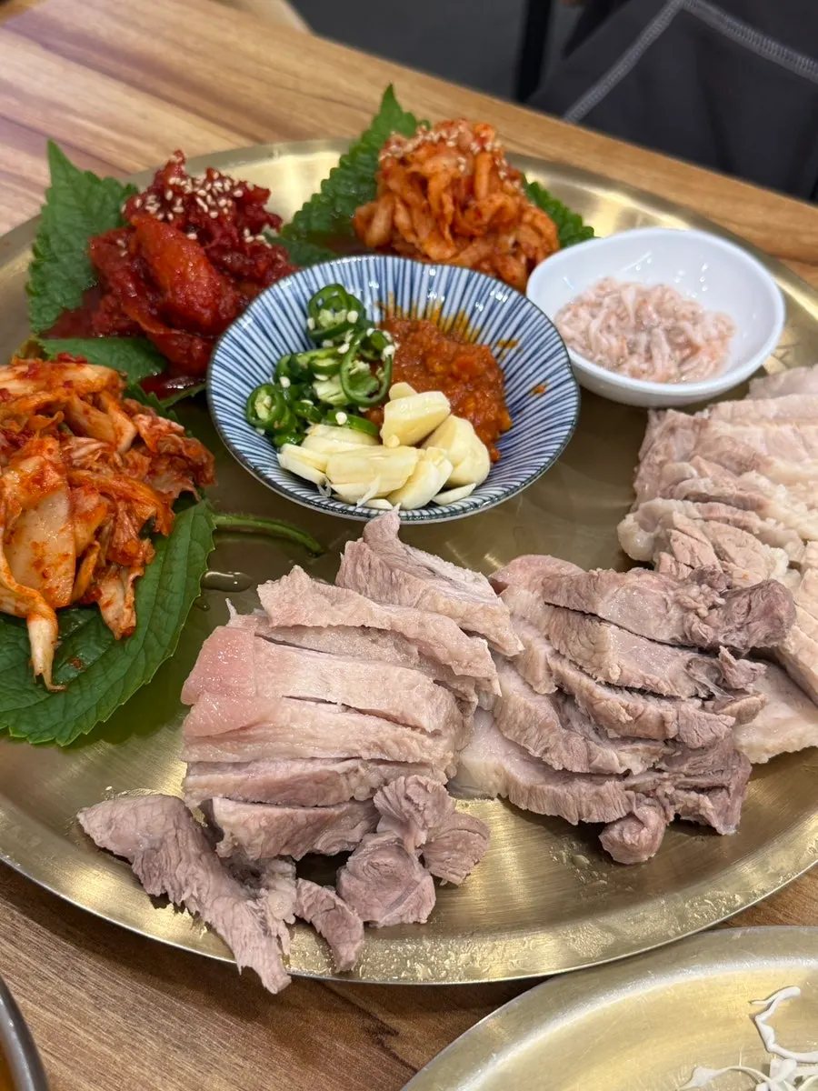 낙원의소바 보쌈 소 한접시