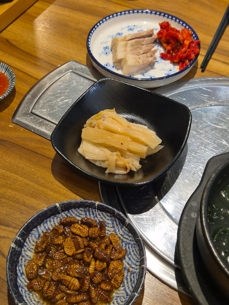 Tsukidashi starter dishes served first