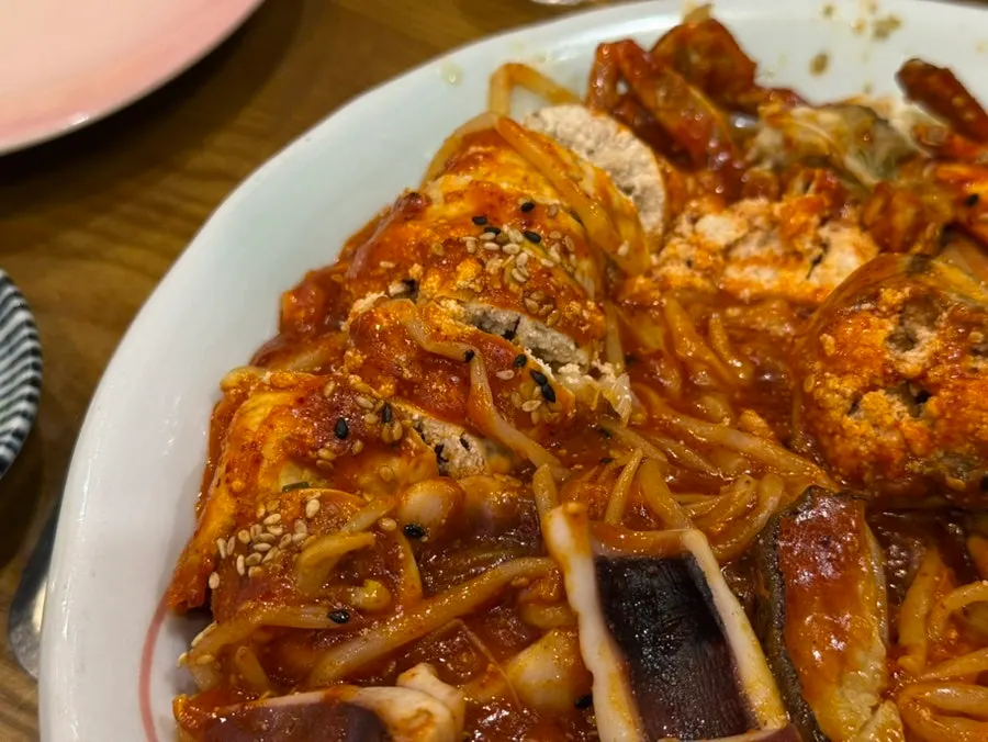 동해바다횟집 매콤한 해물찜