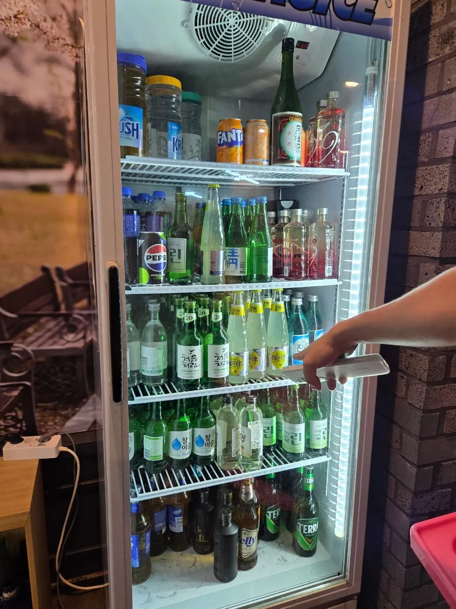 店に揃った酒類ラインナップ