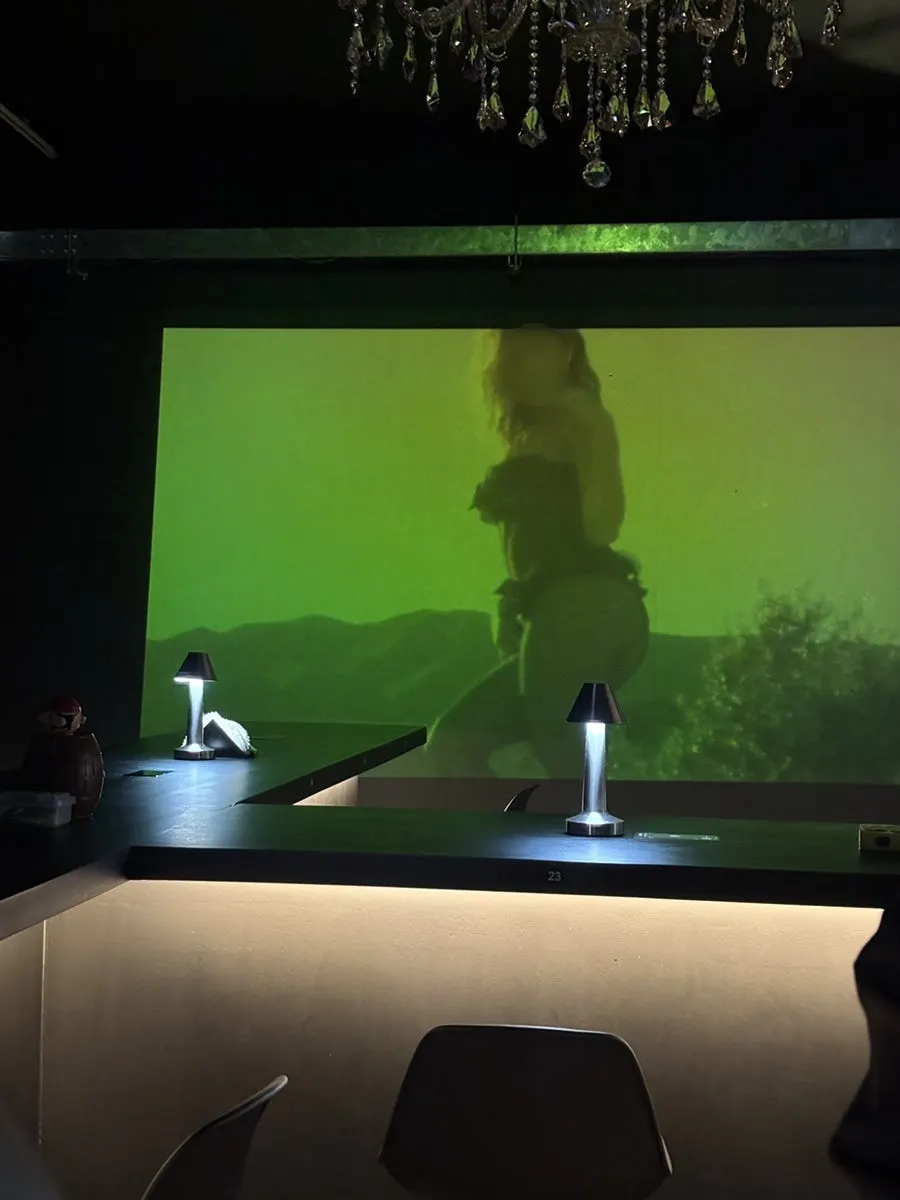 Chomyeon space with soft table lighting