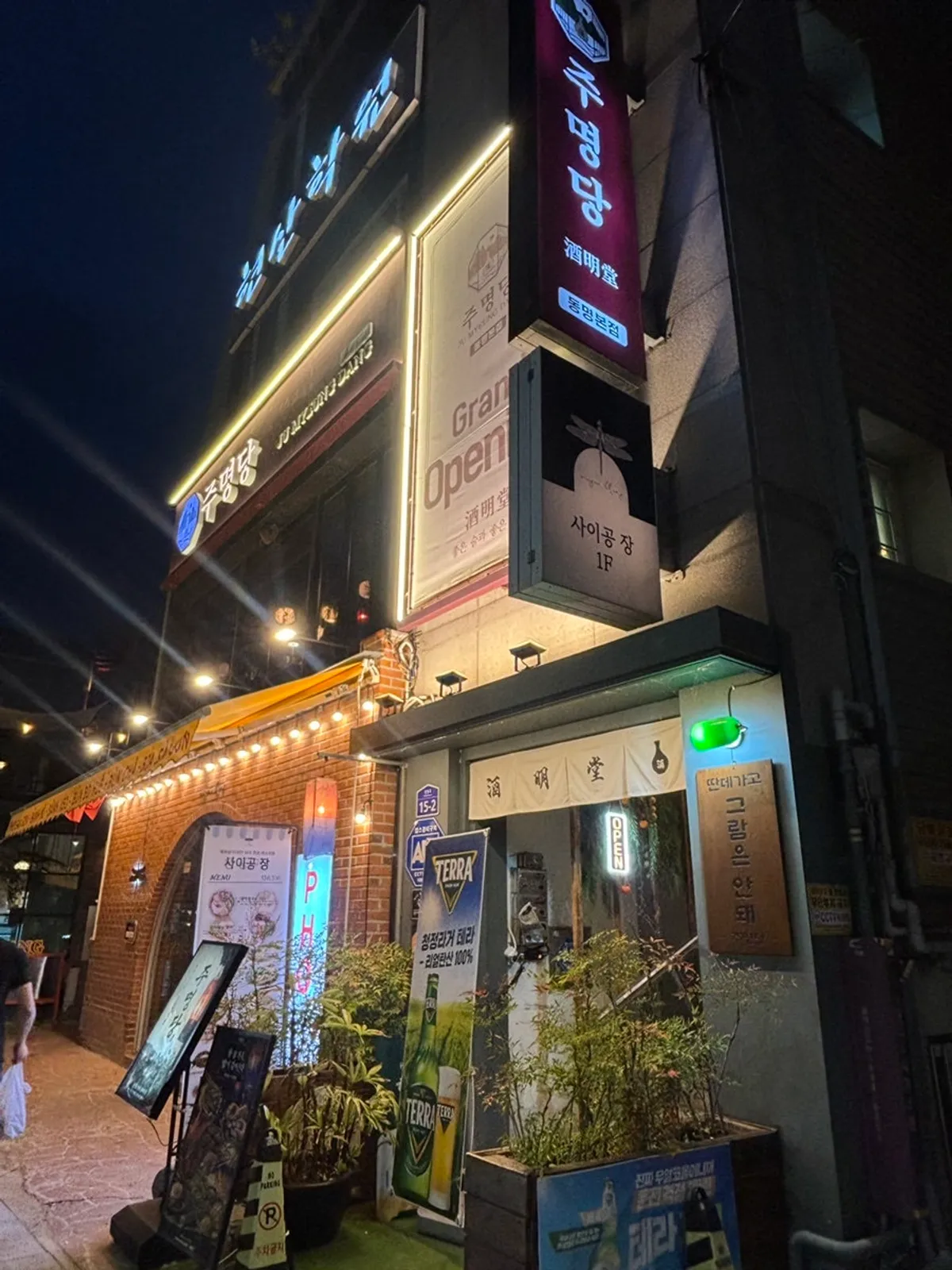 Samchon Sul-sang ordered at Ju Myeongdang