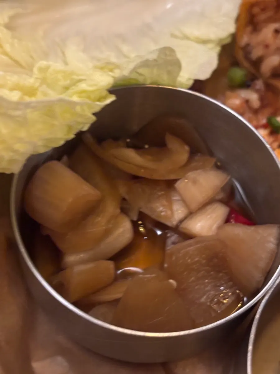 Beef yukjeon from Ju Myeongdang’s Samchon Sul-sang