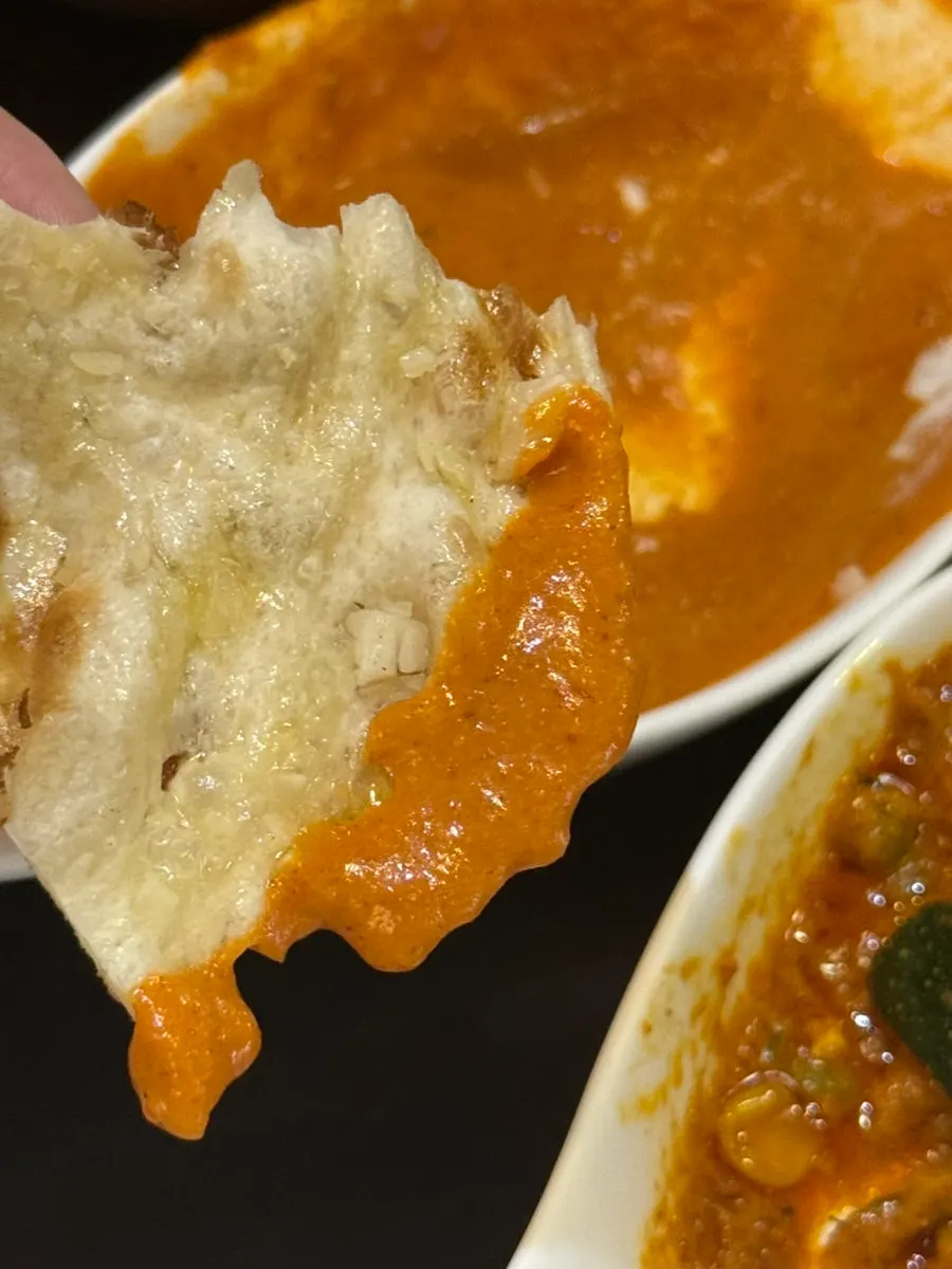 Creamy chicken makhani curry