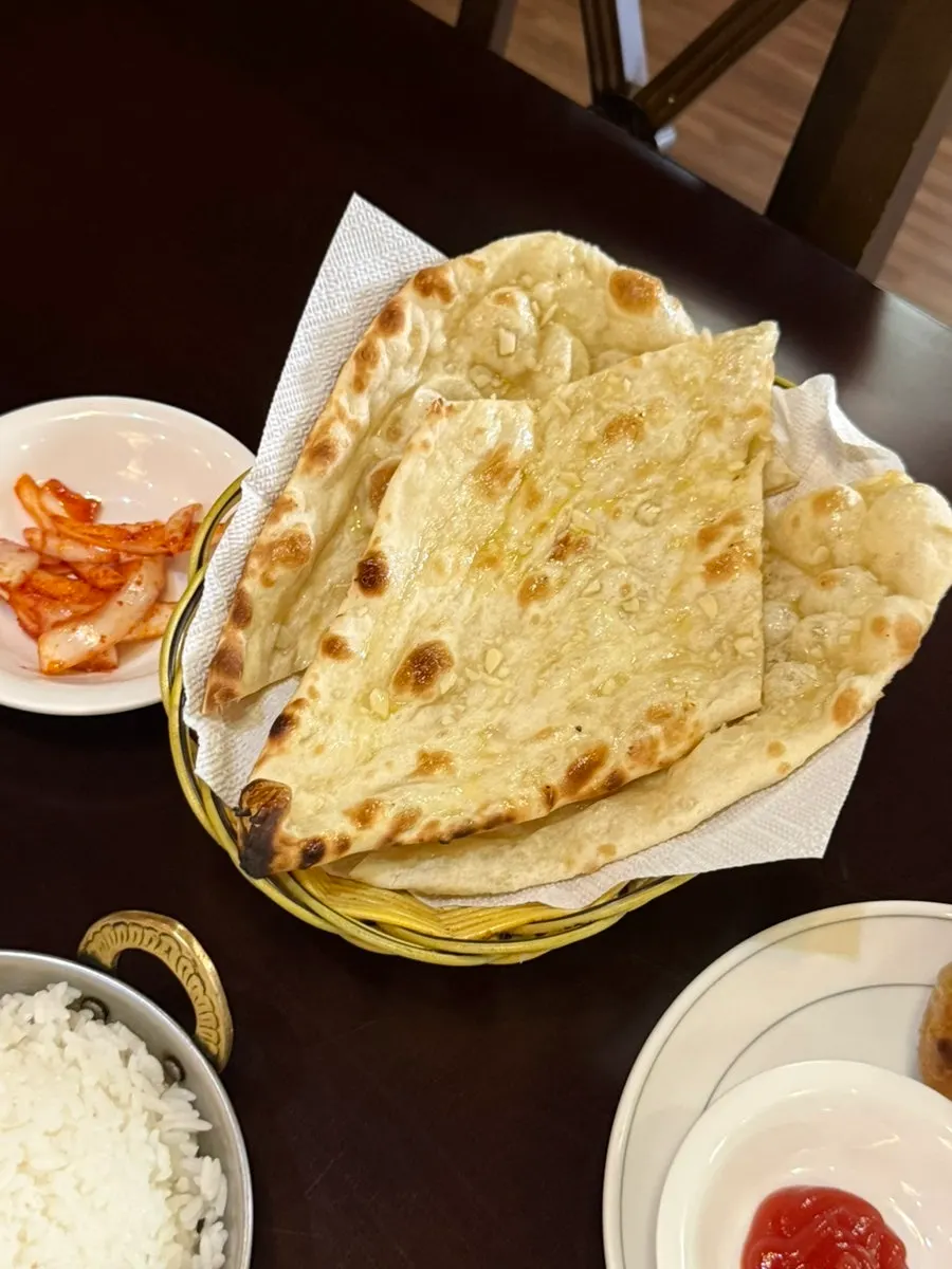 Chicken makhani set aside for the child's portion
