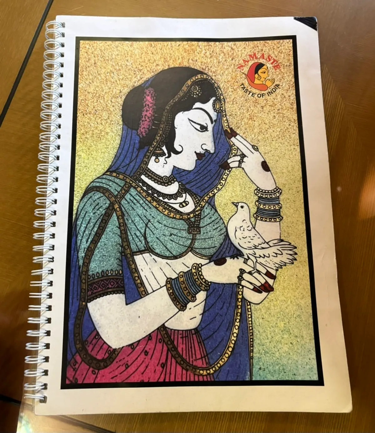 Full spread of the Namaste Dongmyo set for two