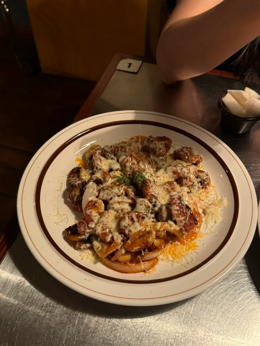 Beef brisket ragu tteokbokki dish
