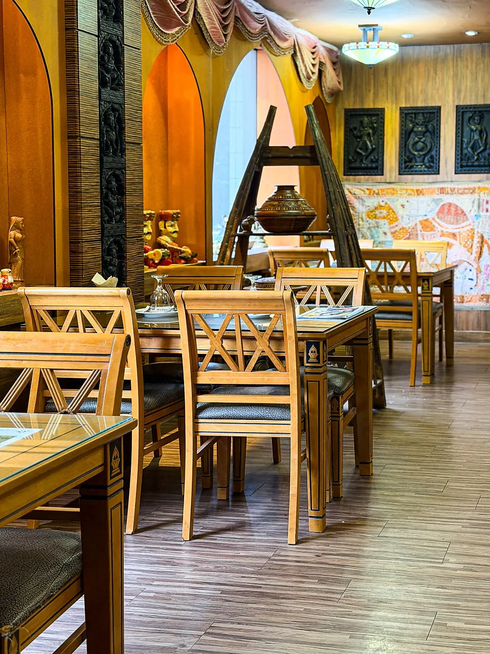 Interior atmosphere at Namaste