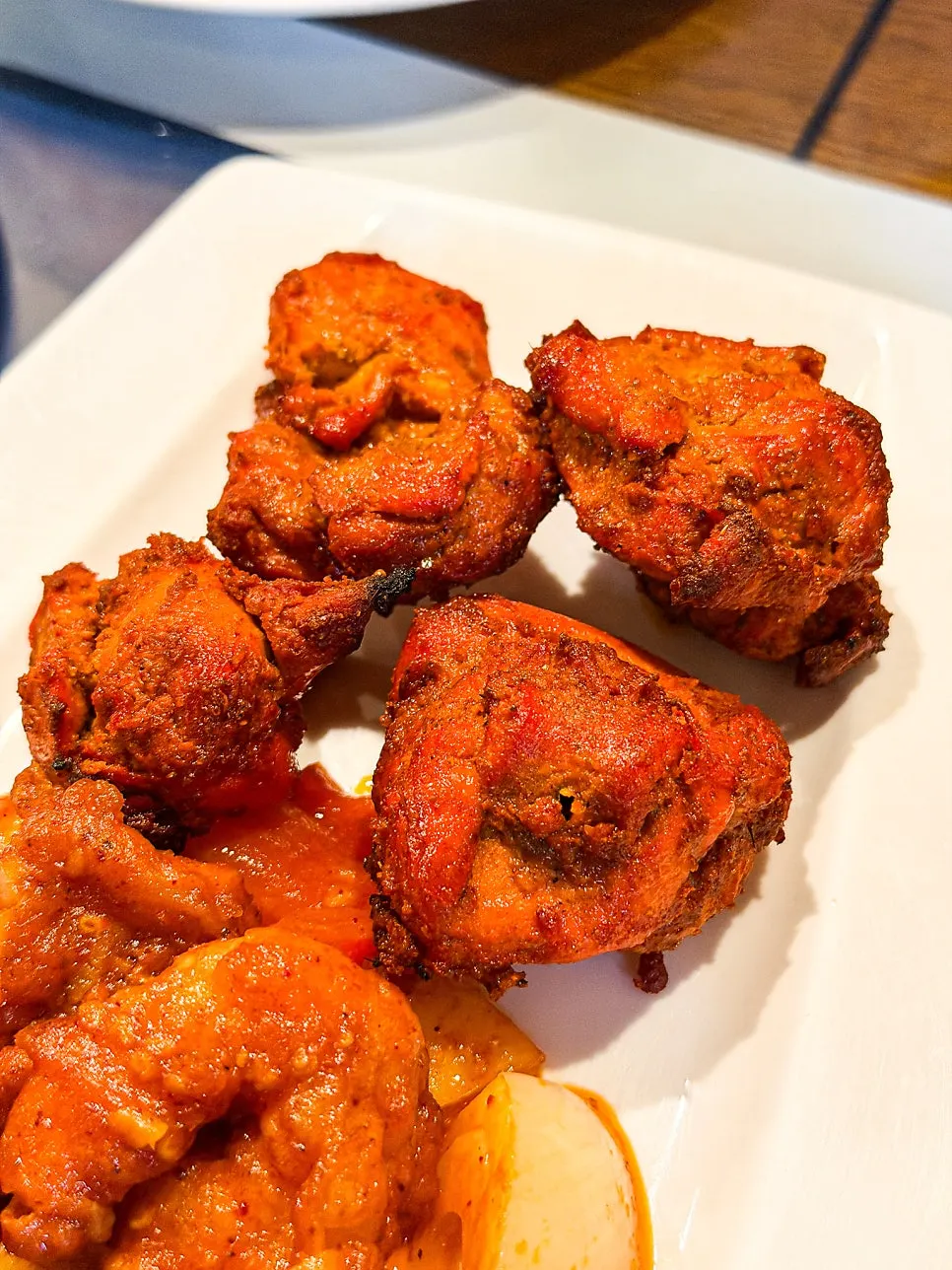 Tandoori chicken tikka
