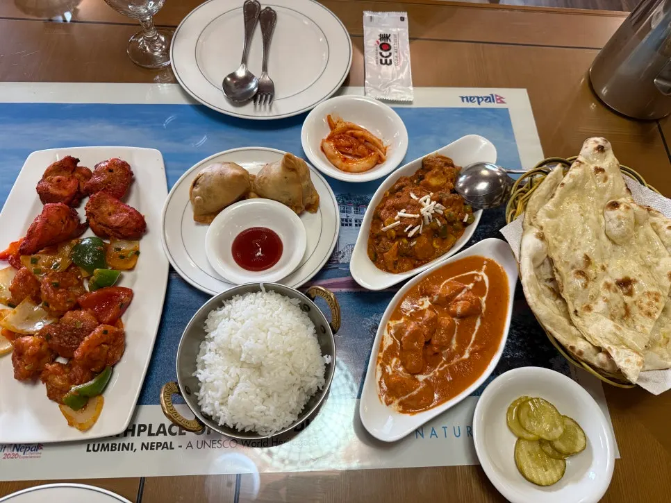 동묘역 인도요리 전문점 나마스테 동묘점 음식