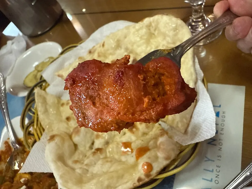 치킨 티카 클로즈업