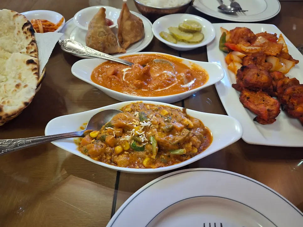 Photo of curry and rice together