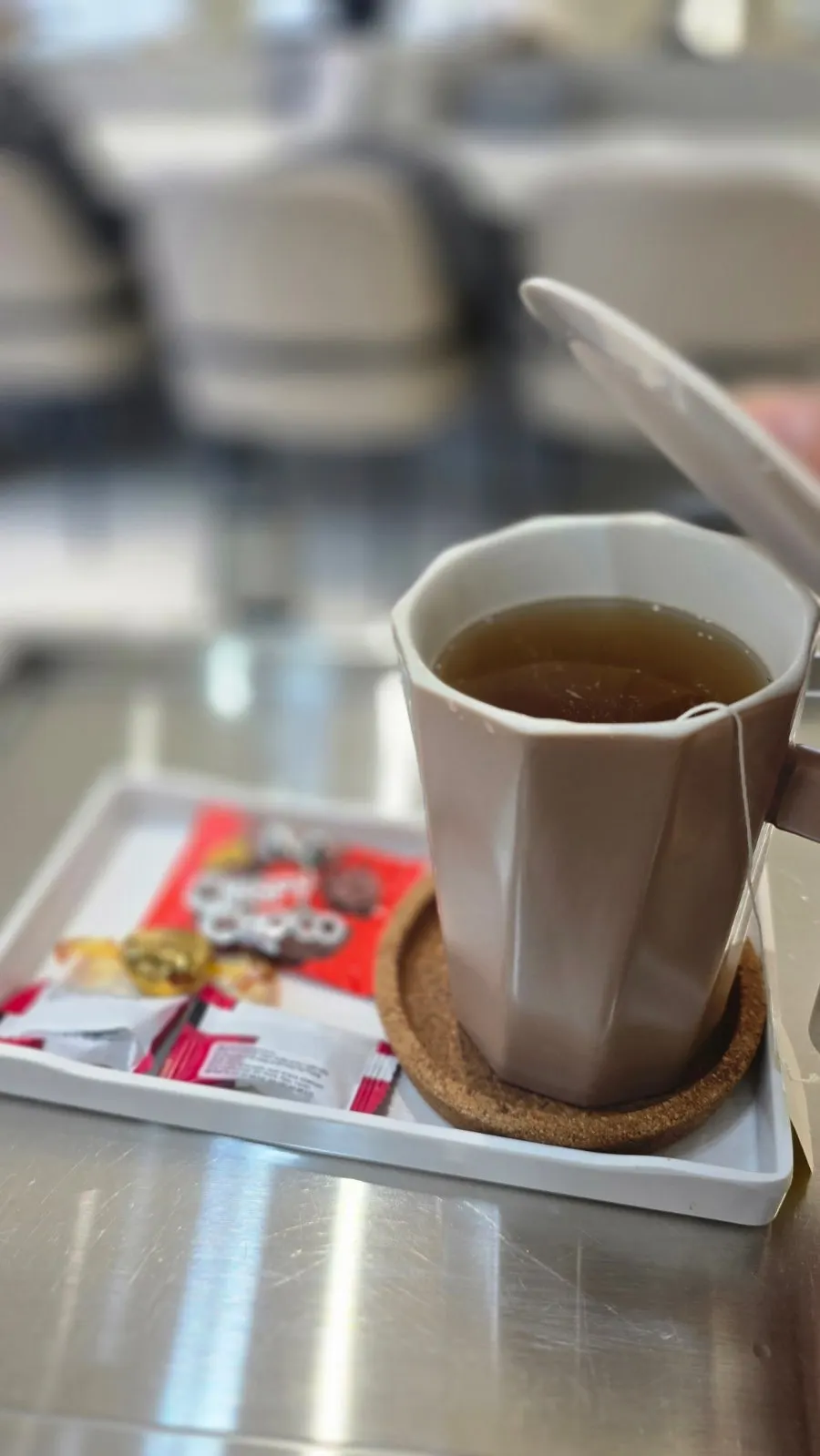 Drink served during the treatment