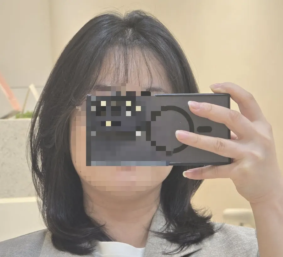 Crown volume revived by the root volume perm